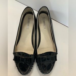 Geox Respira Ladies black paton size 7 shoes.